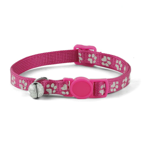 Printed Collar for Cats & Puppies (Pink)