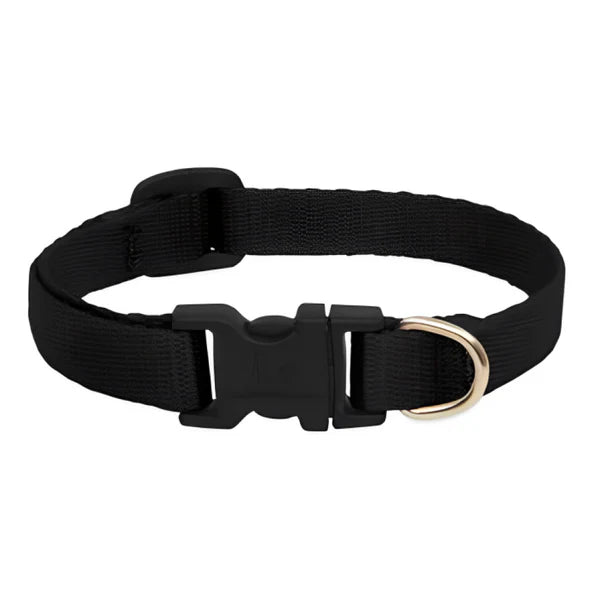 Adjustable Collar with Bell for Cats & Kittens (Black)