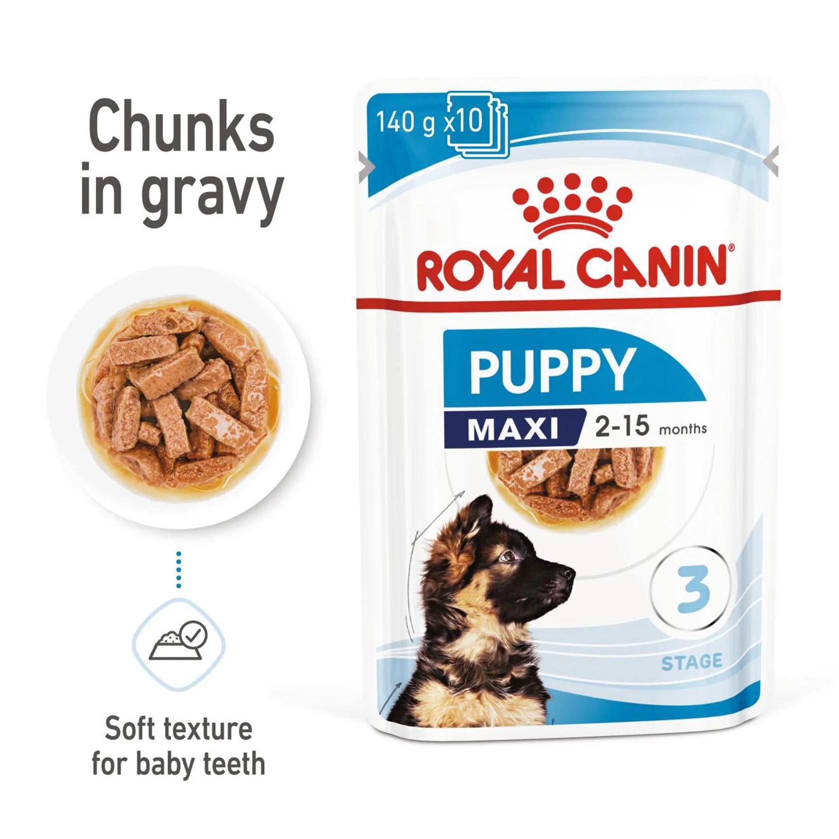 Royal Canin Maxi Breed Wet Puppy Food - 140 g