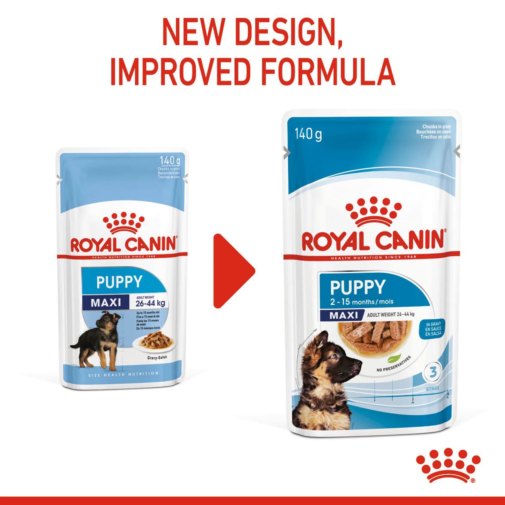 Royal Canin Maxi Breed Wet Puppy Food - 140 g