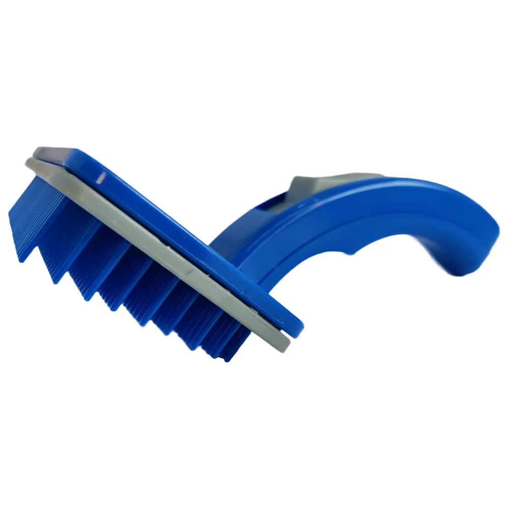 Soft Slicker Brush for Dogs (Blue)