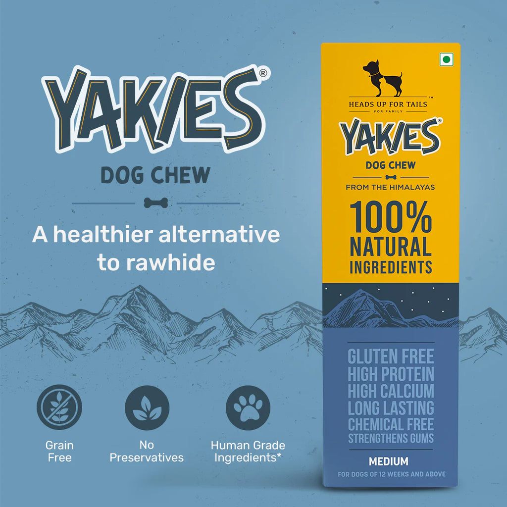HUFT Yakies Vegetarian Natural Chew Bone